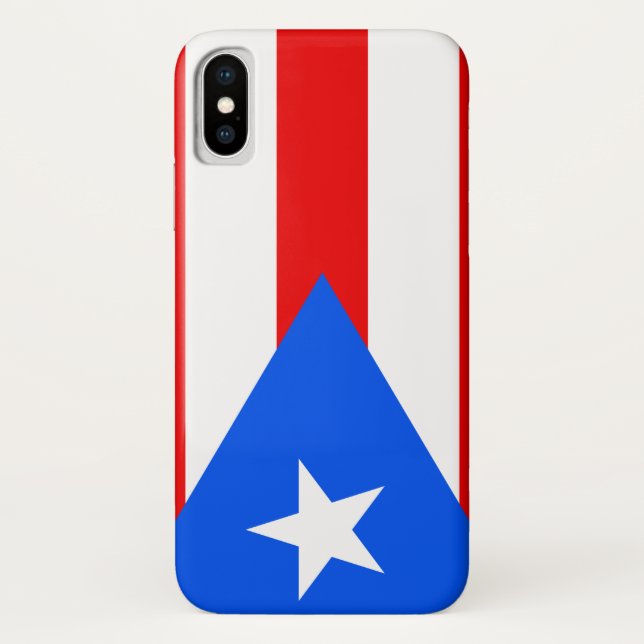 Capa Para iPhone, Case-Mate Bandeira Porto Rico (Verso)