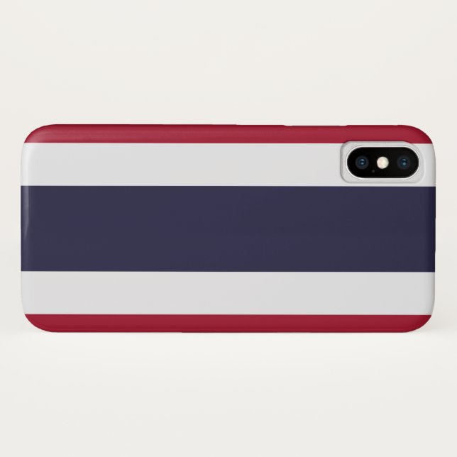 Capa Para iPhone, Case-Mate Bandeira Tailandesa (Tailândia) (Verso (Horizontal))