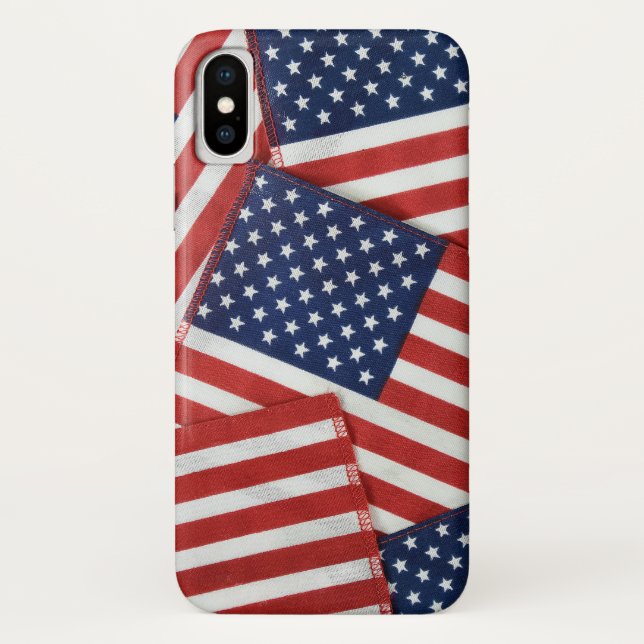 Capa Para iPhone, Case-Mate Bandeiras americanas (Verso)