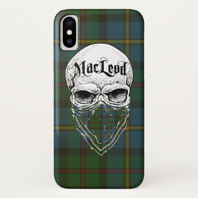 Capa Para iPhone, Case-Mate Bandido do Tartan de MacLeod (Verso)
