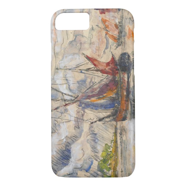 Capa Para iPhone, Case-Mate Barcos de pesca em La Rochelle, c.1919-21 (Verso)