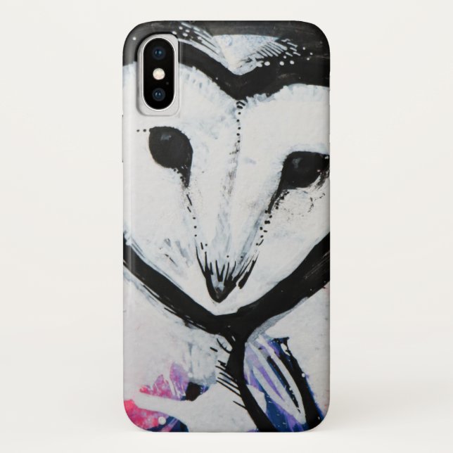 Capa Para iPhone, Case-Mate Barn Owl Art (Verso)