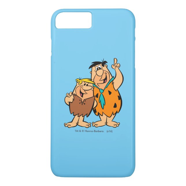 Capa Para iPhone, Case-Mate Barney Rubble e Fred Flintstone (Verso)