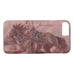 Capa iPhone 8/ 7 Barrel Racer II (geometria marrom)