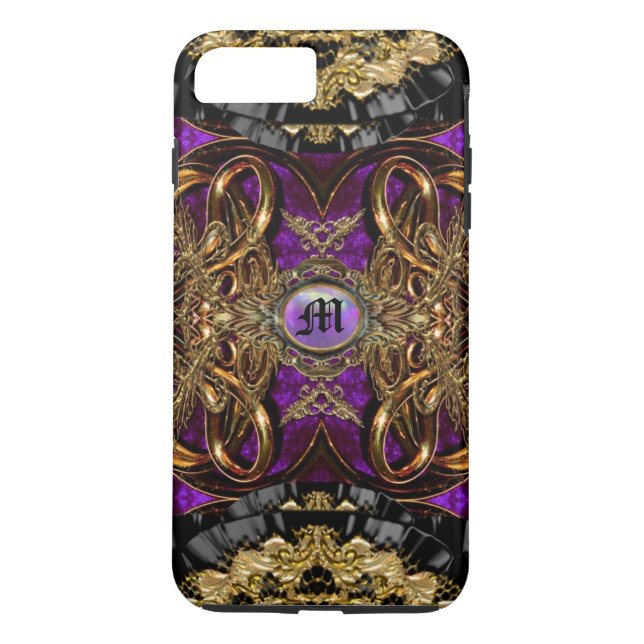 Capa Para iPhone, Case-Mate Barroco bonito de Hauteleash Hampton Curtsey (Verso)