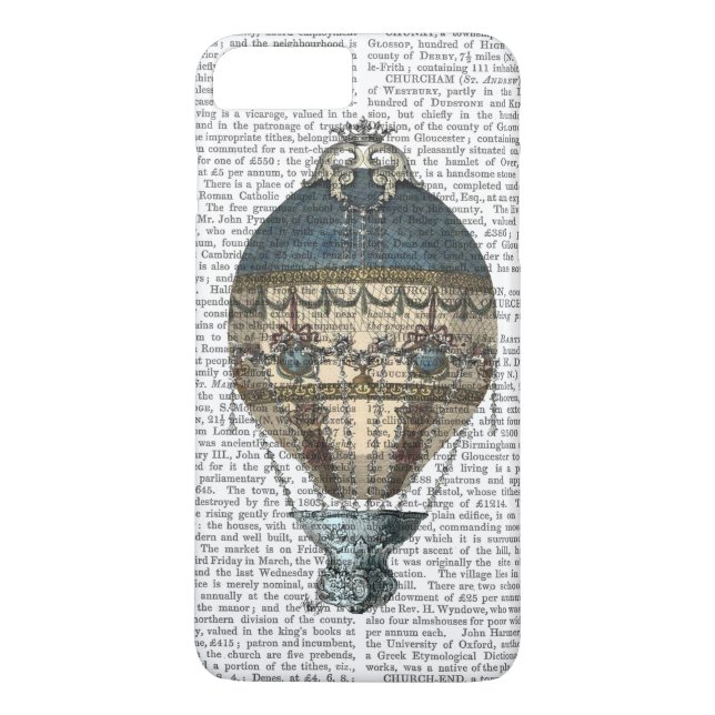Capa Para iPhone, Case-Mate Barroco Fantasy Balão 2 2 (Verso)