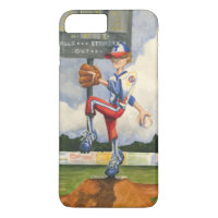 Baseball Pitcher sobre monte por Jay Throckmorton