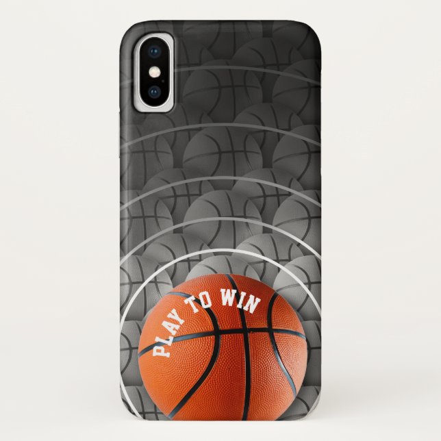Capa Para iPhone, Case-Mate Basquete Personalizável (Verso)