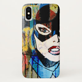 Capa Para iPhone X Batgirl Head