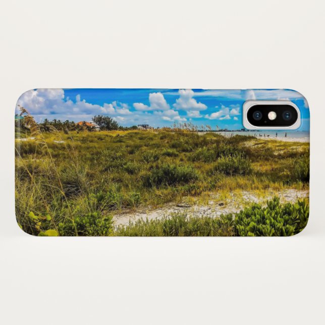 Capa Para iPhone, Case-Mate Beach Greens (Verso (Horizontal))