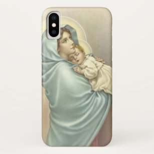 Capa Para iPhone Da Case-Mate Bebê abençoado Jesus da Virgem Maria religioso