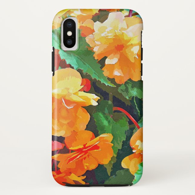 CAPA PARA iPhone, Case-Mate  BEGONIAS (Verso)