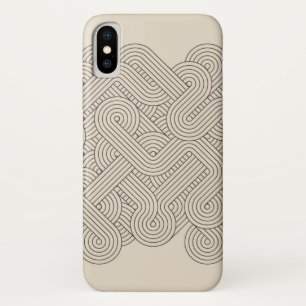 Capa Para iPhone X Beira abstrata