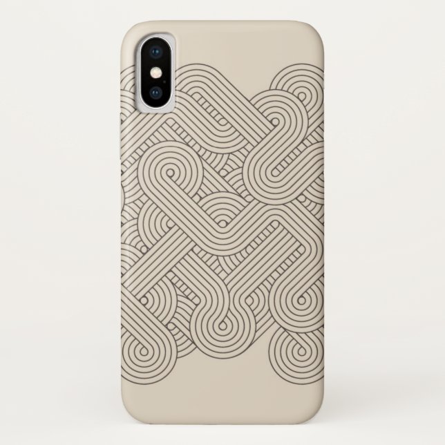 Capa Para iPhone, Case-Mate Beira abstrata (Verso)