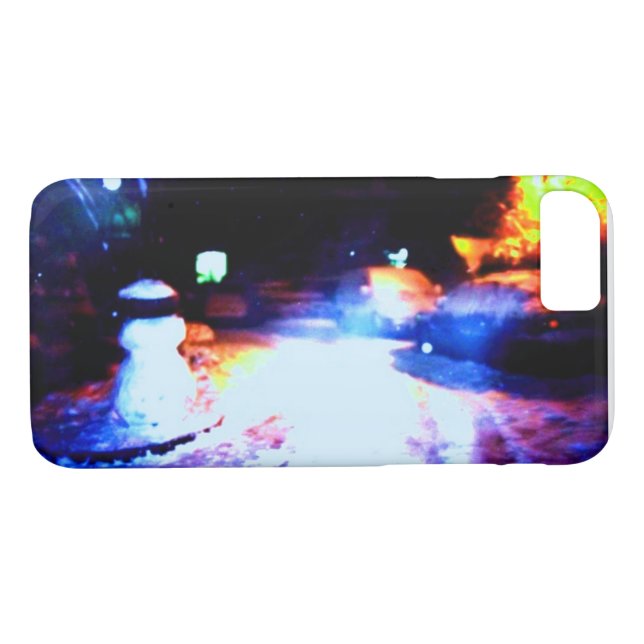Capa Para iPhone, Case-Mate ⛄ Bela Noite de Neve Fabulosa (Verso (Horizontal))