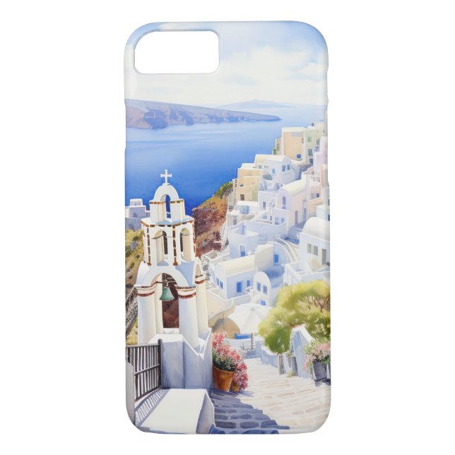 Capa Para iPhone, Case-Mate Belo Design da ilha grega (Verso)