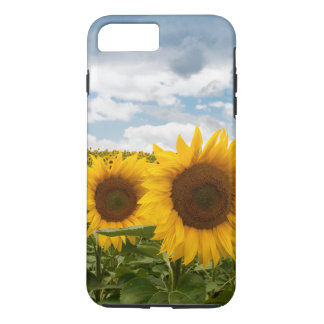 Capa iPhone 8 Plus/7 Plus belos girassóis de verão