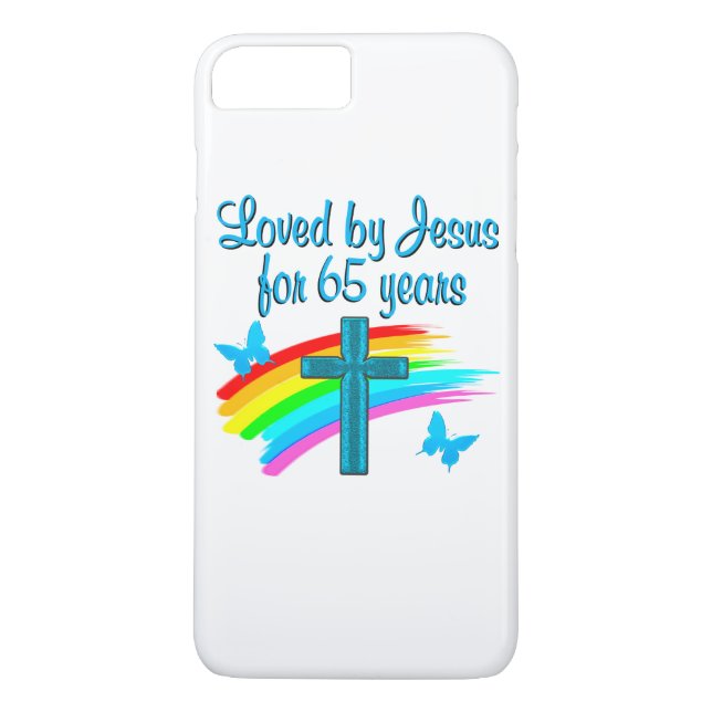 CAPA PARA iPhone, Case-Mate  BÊNÇÃO DE 65 ANOS (Verso)