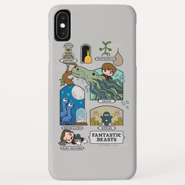 Capa Para iPhone, Case-Mate Bestas De Cartoons Em Habitats (Verso)