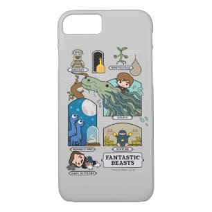 Capa iPhone 8/ 7 Bestas De Cartoons Em Habitats