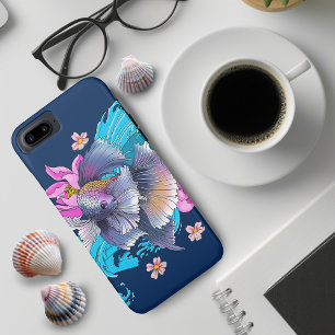 Capa iPhone 8/ 7 Betta Siamese Fighting Fish 