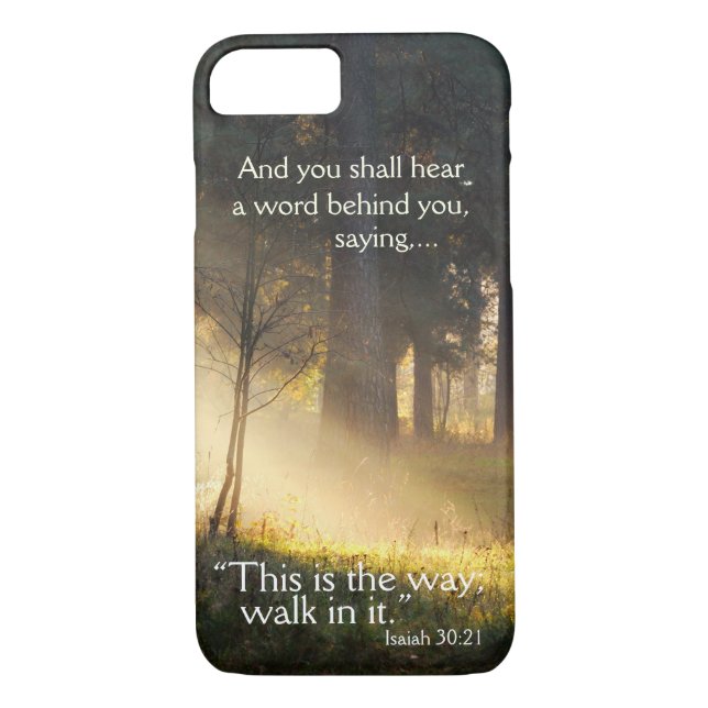 Capa Para iPhone, Case-Mate Bíblia Verse Isaiah 30:21 Este é o caminho (Verso)