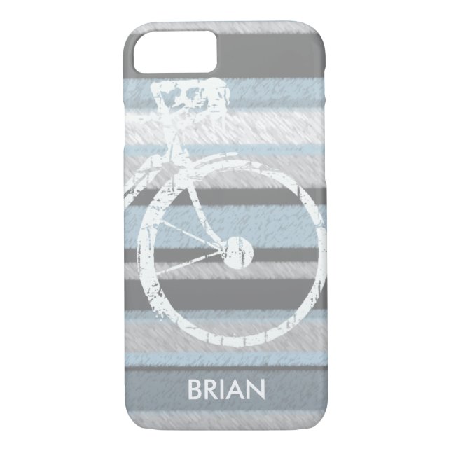 Capa Para iPhone, Case-Mate bicicleta personalizada de ciclo/ciclismo (Verso)