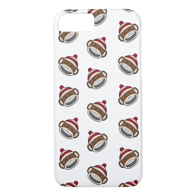 Capa Para iPhone, Case-Mate Big Sock Monkey Emoji (Verso)