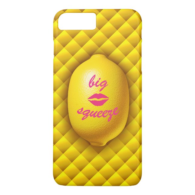 Capa Para iPhone, Case-Mate Big Squeeze Lemon iPhone 7 (Verso)