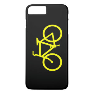 Capa iPhone 8 Plus/7 Plus Bike Amarelo