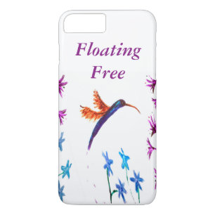 Capa Para iPhone Da Case-Mate Bird Art Floral Hummingbird