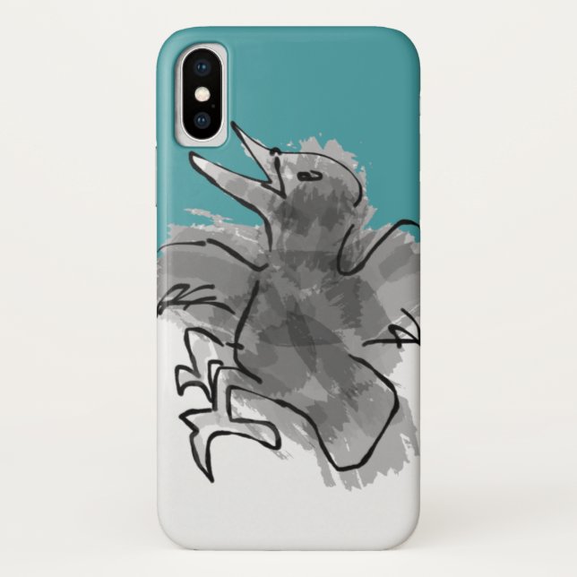 Capa Para iPhone, Case-Mate bird of hope_crow2 (Verso)