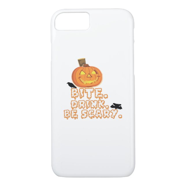 Capa Para iPhone, Case-Mate Bite Beba Seja Assustador No Halloween (Verso)