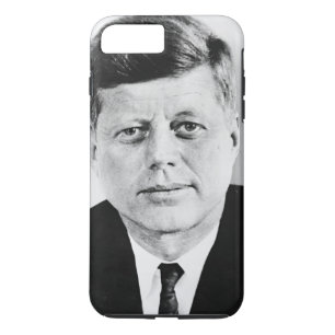 Capa iPhone 8 Plus/7 Plus Black & White JFK John F. Kennedy