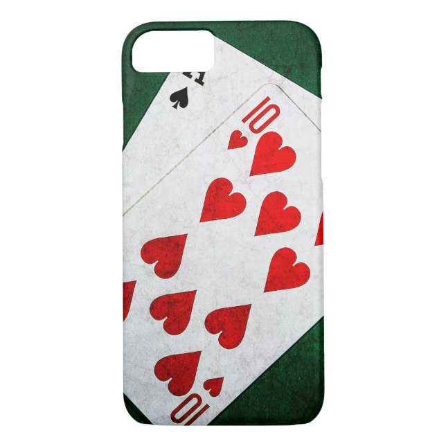 Capa Para iPhone, Case-Mate Blackjack 21 ponto - Ace, Dez (Verso)