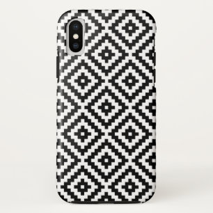 Capa Para iPhone Da Case-Mate Bloco asteca Ptn do símbolo preto & branco mim