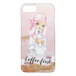 Capa iPhone 8/ 7 blogueiro aconchegante do inverno