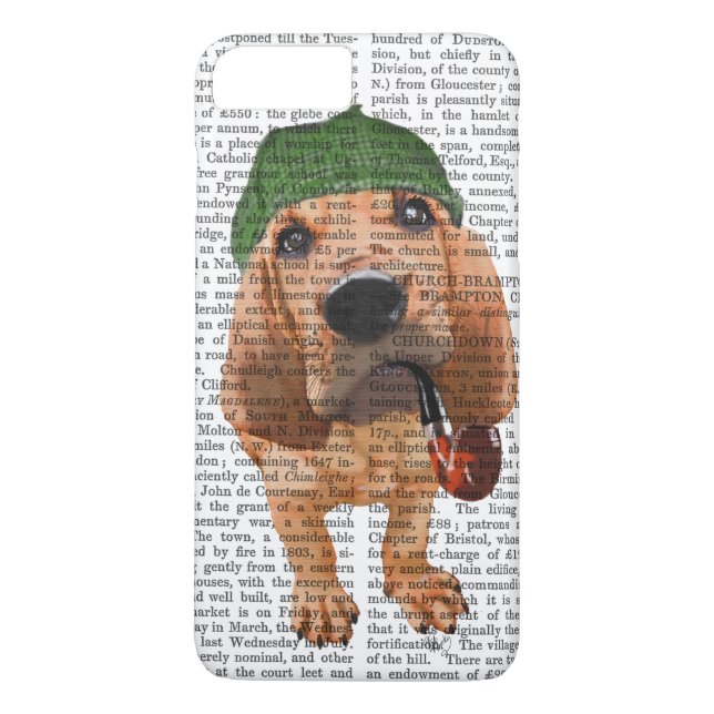 Capa Para iPhone, Case-Mate Bloodhound Sherlock Holmes 2 (Verso)