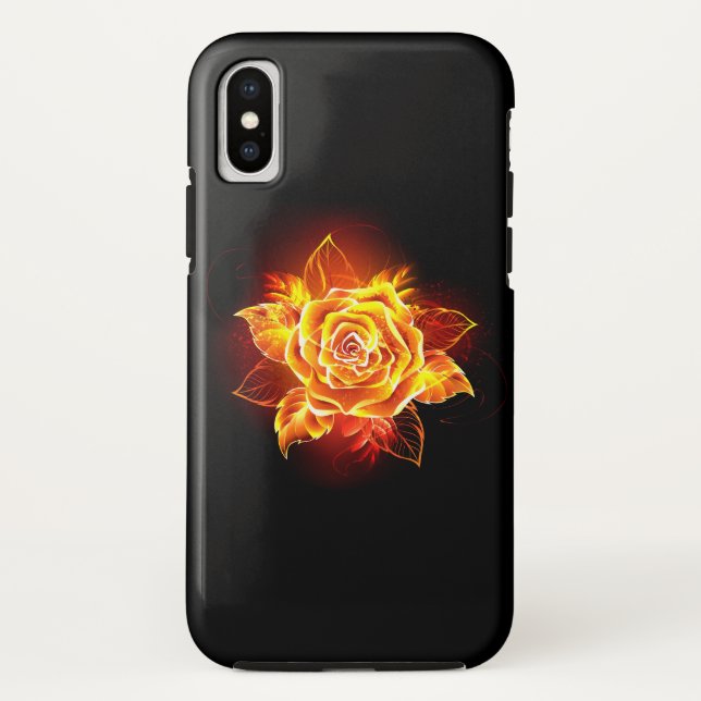 Capa Para iPhone, Case-Mate Blooming Fire Rosa (Verso)