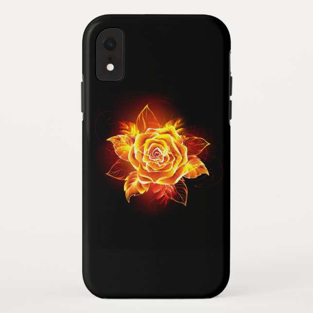 Capa Para iPhone, Case-Mate Blooming Fire Rosa (Verso)