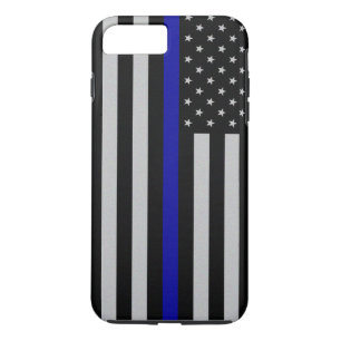 Capa Para iPhone Da Case-Mate Blue Line fino embandeira a caixa positiva do