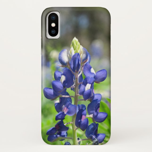 Capa Para iPhone, Case-Mate Bluebonnet do iPhone X (Verso)