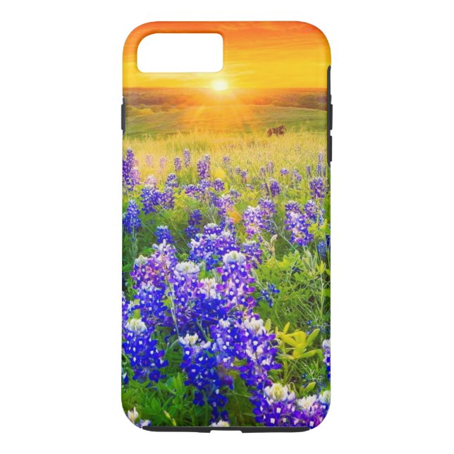 Capa Para iPhone, Case-Mate bluebonnets de Texas lindos (Verso)