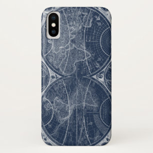 Capa Para iPhone X Blueprint do Mundo