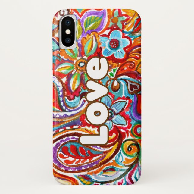 Capa Para iPhone, Case-Mate Boho Love (Verso)