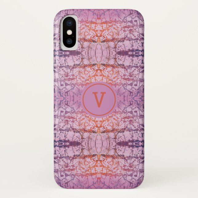 Capa Para iPhone, Case-Mate Boho Monograma (Verso)