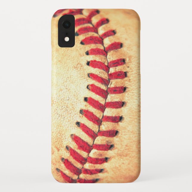 Capa Para iPhone, Case-Mate Bola do basebol do vintage (Verso)