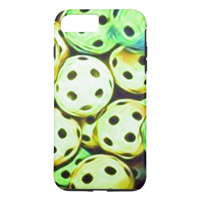 Capa Para iPhone, Case-Mate Bolas Amarelas e Verdes do Sonho de Piceball (Verso)