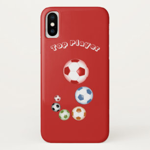 Capa Para iPhone Da Case-Mate Bolas de Futebol Top Player