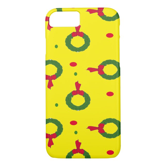 Capa Para iPhone, Case-Mate bolinhas de natal (Verso)